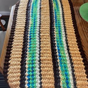 Crochet Lap Blanket Handmade with love